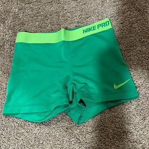 Dri-Fit Nike Pro 3 inch spandex shorts. Worn twice.